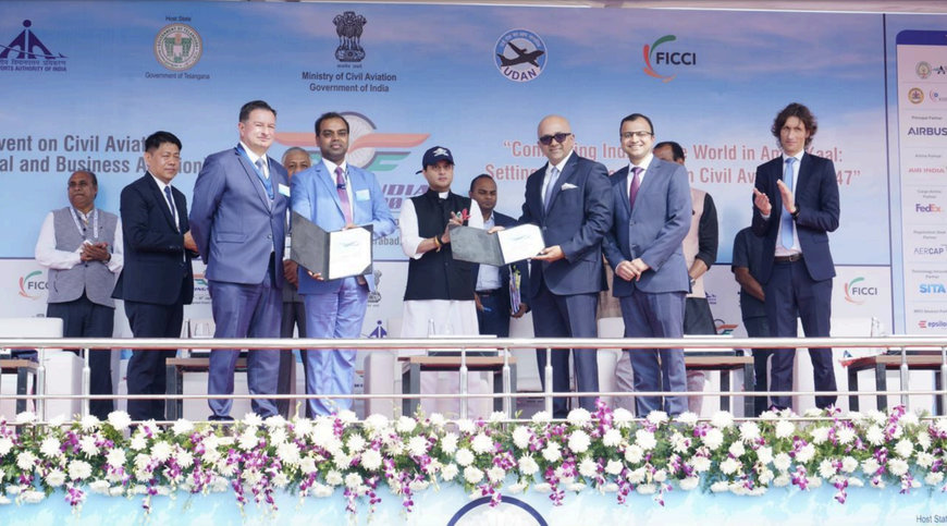 AIRBUS FORMS JV WITH AIR INDIA TO LAUNCH PILOT TRAINING CENTRE